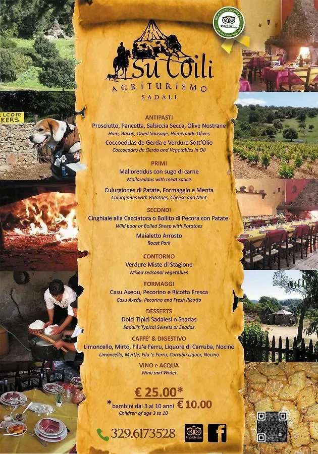 B&B Fragus E Saboris De Sardigna Sadali 3*,